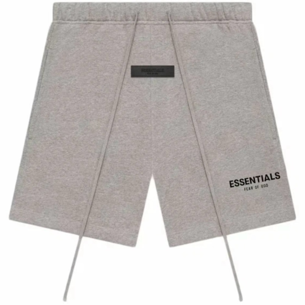 Essentially Fear of God Gray Athletic Shorts Essentials